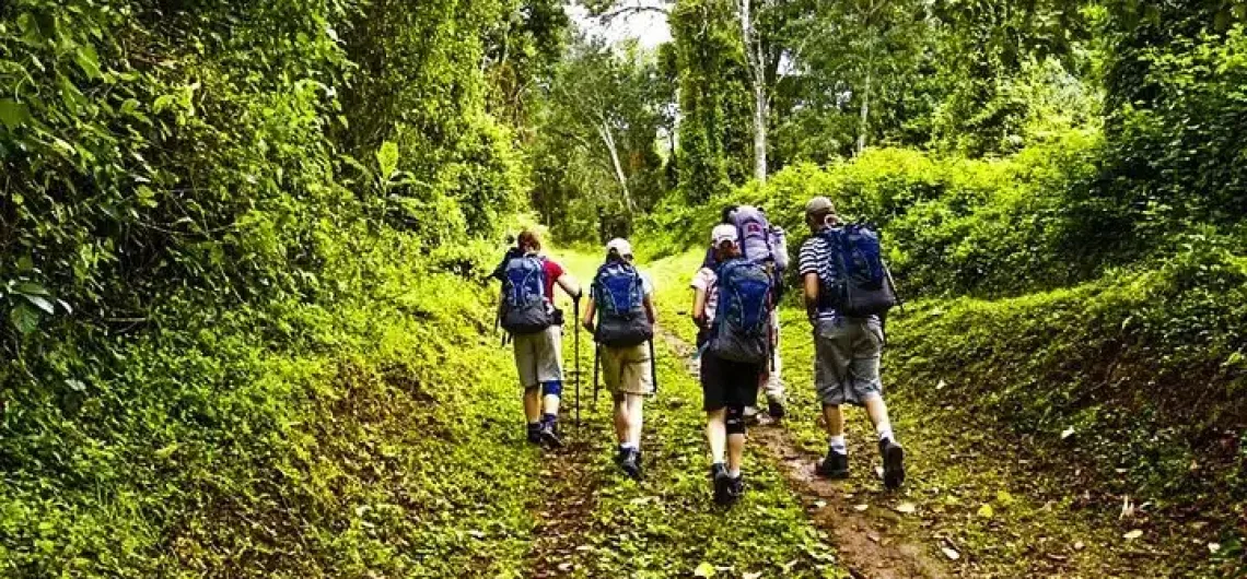 short multi day hike on Kilimanjaro