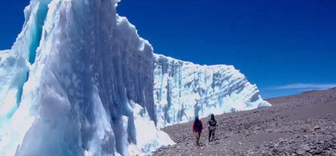 Kilimanjaro ice