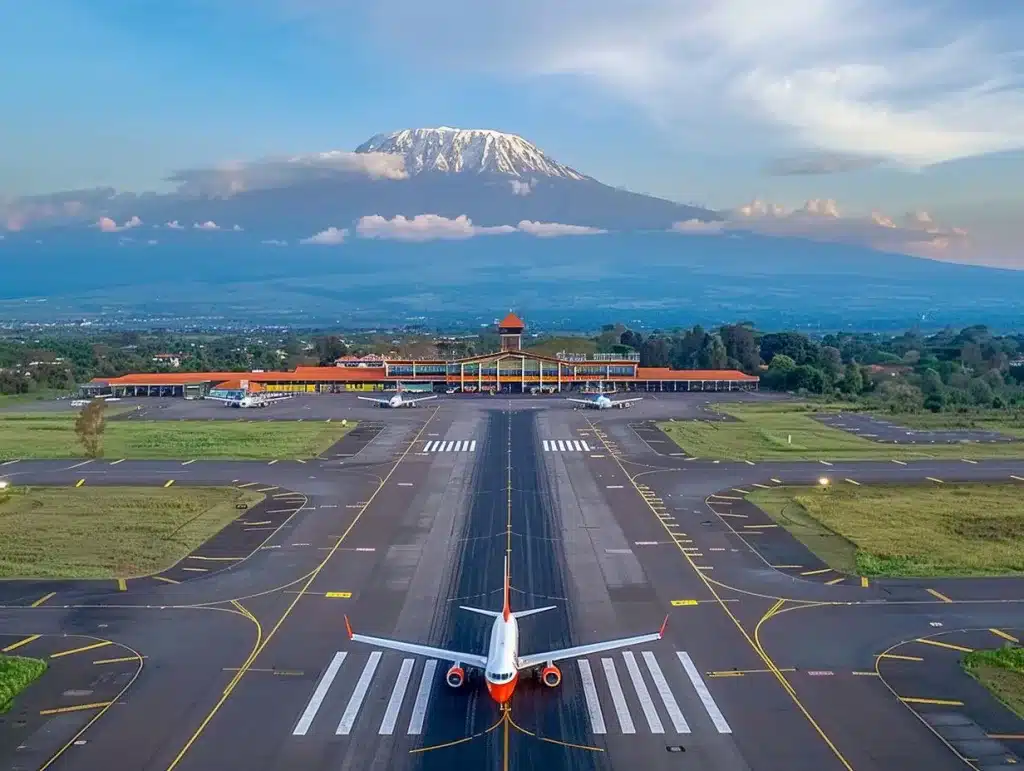 Kilimanjaro international airport runway
