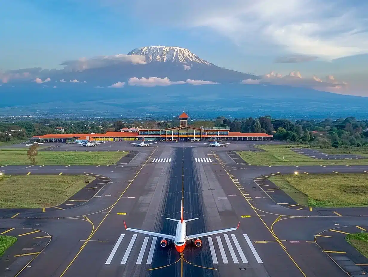 Kilimanjaro international airport runway