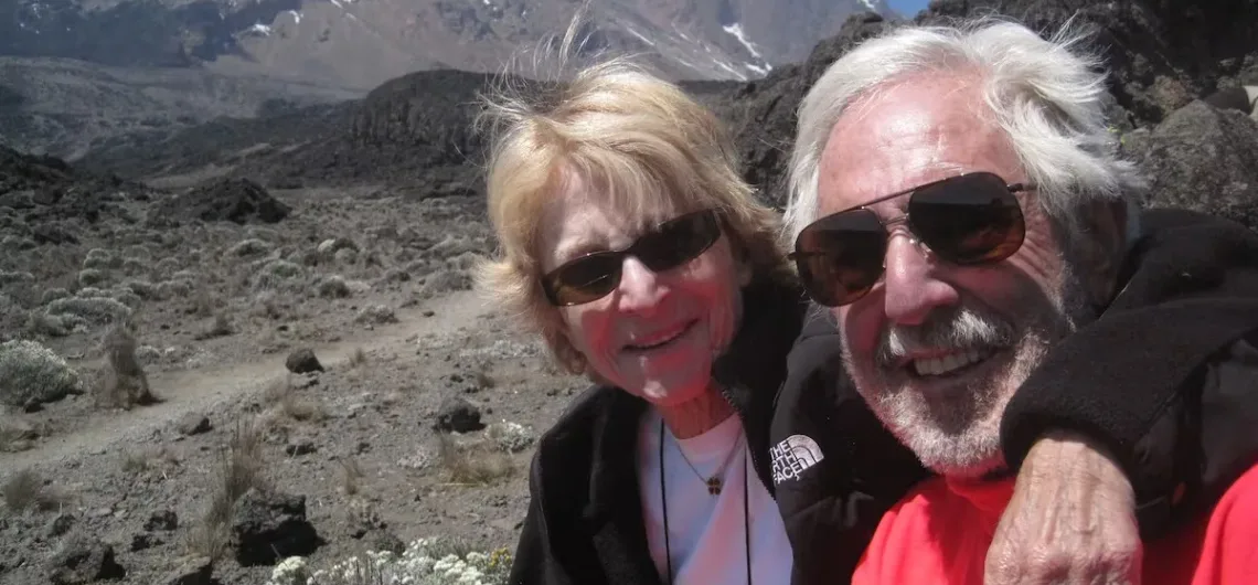 Dr Art Ulene, the oldest climber on Mount Kilimanjaro