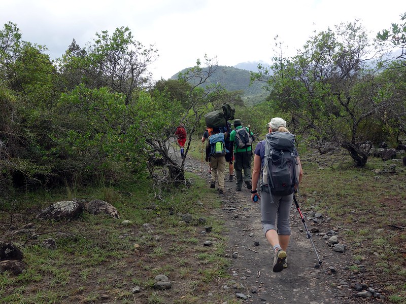 Trekking Mount Meru from Momella Gate