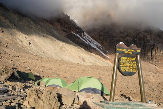 Arrow Glacier Camp