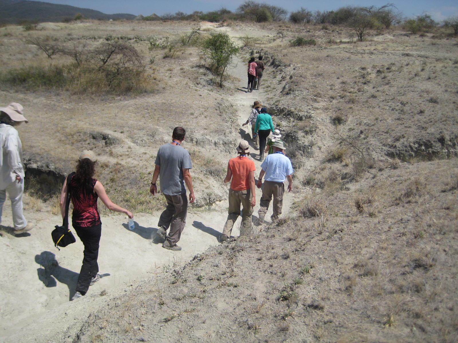 Hiking Mount olorgesailie