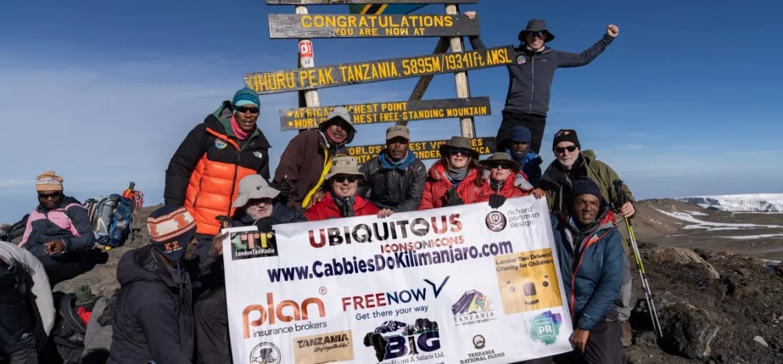 cabbies climb kilimanjaro