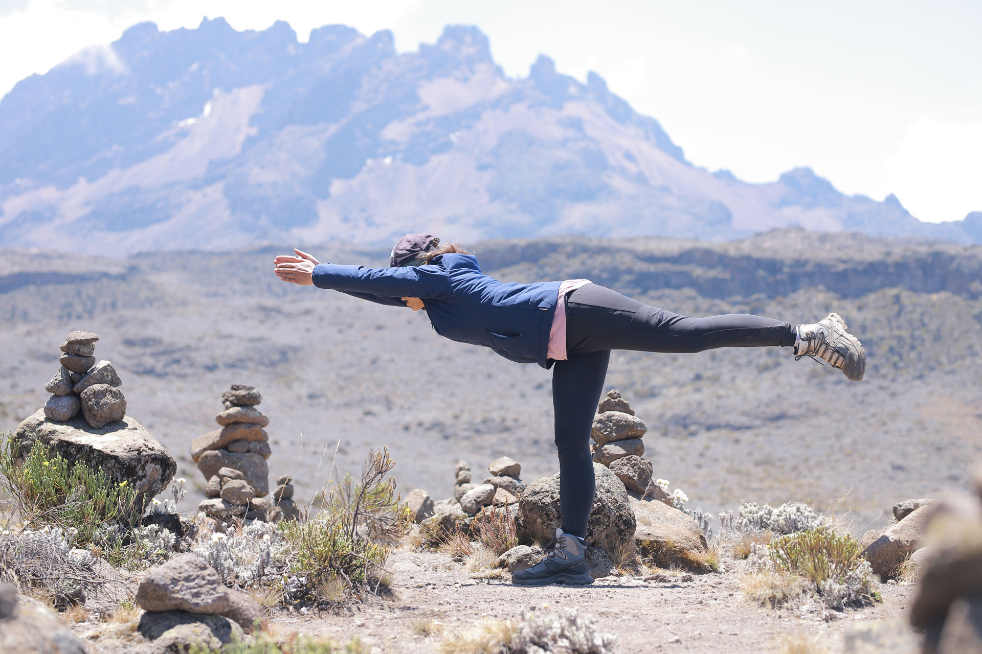 Yoga session Everest