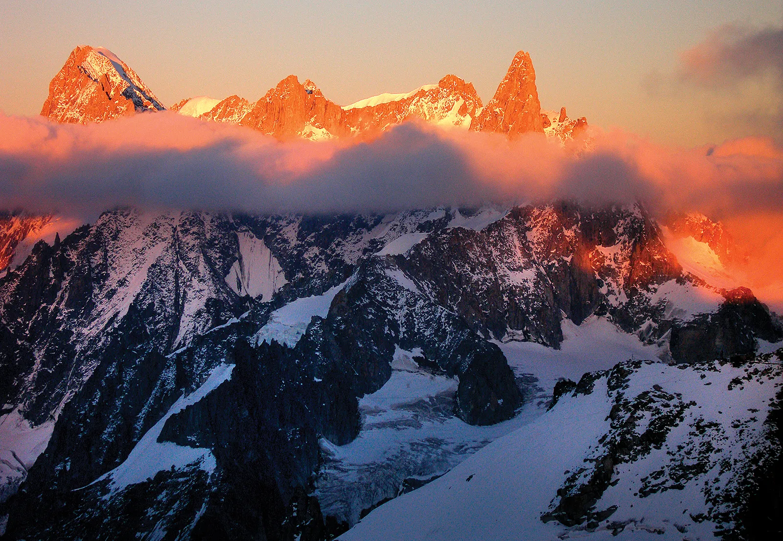 Mont Blanc, 7th highest mountain in Europe