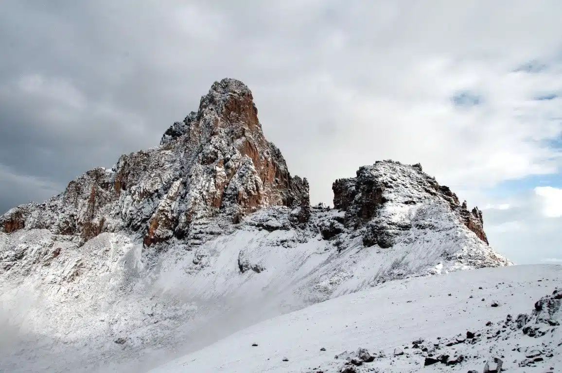 Snow in Kenya
