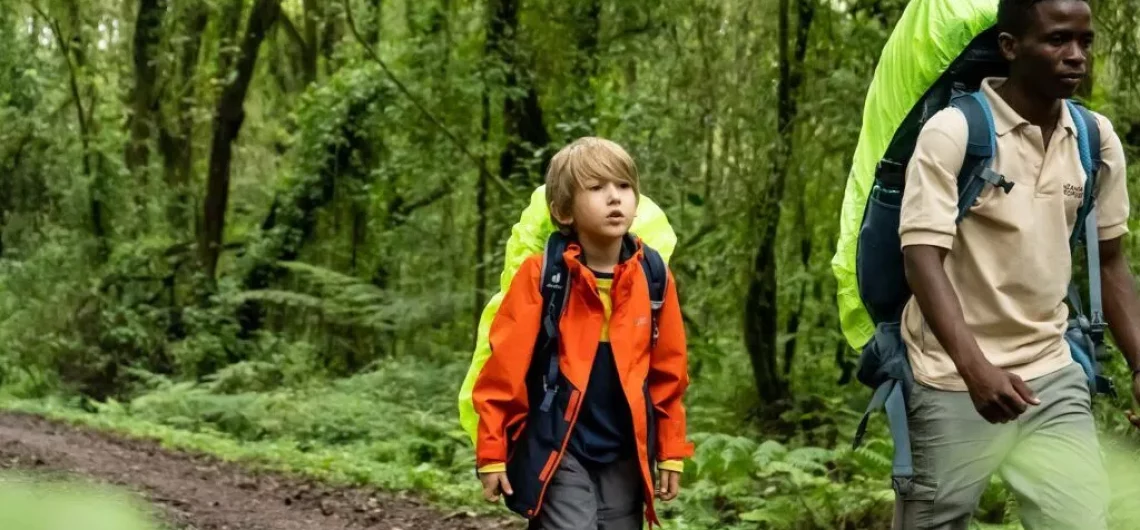 Youngest Kilimanjaro climber Ognjen Žitkovic,