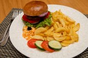 Kilimanjaro Wonders Hotel burger and pizza