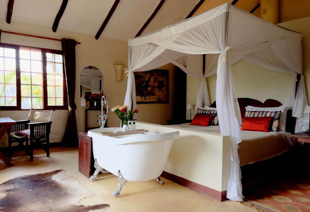 Luxury accommodation at Kili Villas