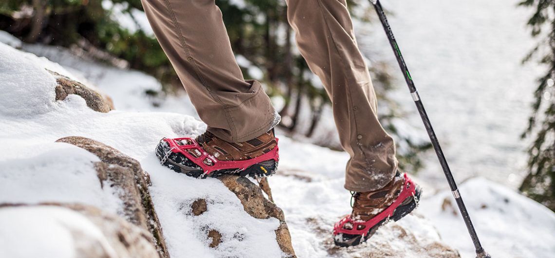 crampons and microspikes
