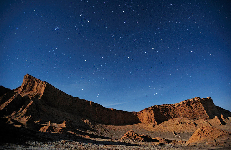 the stars from El Valle de la Luna
