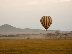 Serengeti Hot Air Balloon Safari, how it is done