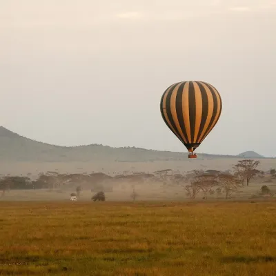 Serengeti Hot Air Balloon Safari, how it is done