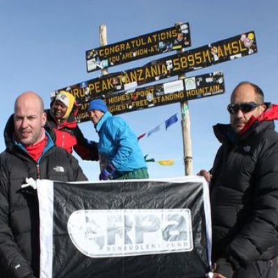 Andy Blyth, Mark Regan and David Barnes Climb Kilimanjaro to raise £100,000 for Charity