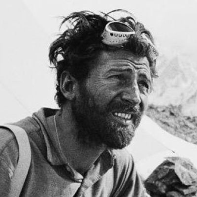 Hermann Buhl, the first person to summit of Nanga Parbat, the ninth highest mountain in the world