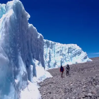 Ice cover on Kilimanjaro increases steadily to 5.92 square kilometres, almost triple the past size
