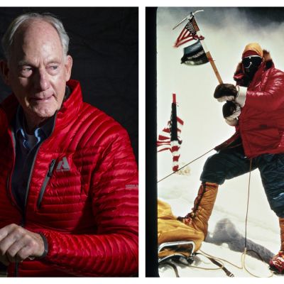 Jim Whittaker, the first American to summit Mt. Everest, on May 1, 1963