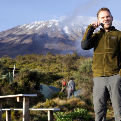How can I keep clean during my Kilimanjaro climb?