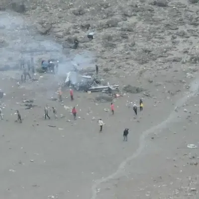 Rescue helicopter crashes on Mount Kilimanjaro killing all onboard