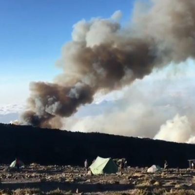 Fire raging on the slopes of Kilimanjaro has now been contained.