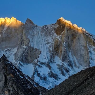 Meru Peak in India compared to Mount Meru in Tanzania
