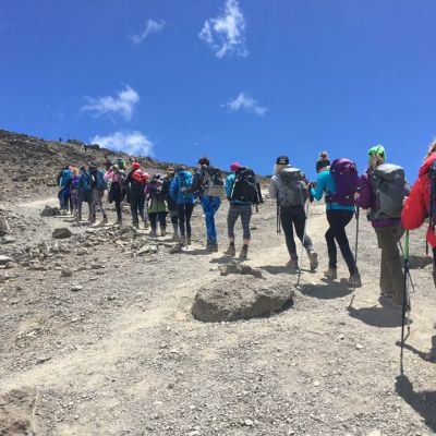 How many people climb Kilimanjaro every year?