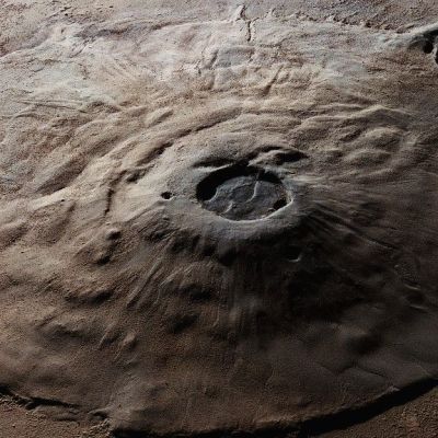 Olympus Mons, the highest mountain in our Solar System
