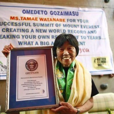 Tamae Watanabe, the Oldest Woman to Climb Mount Everest