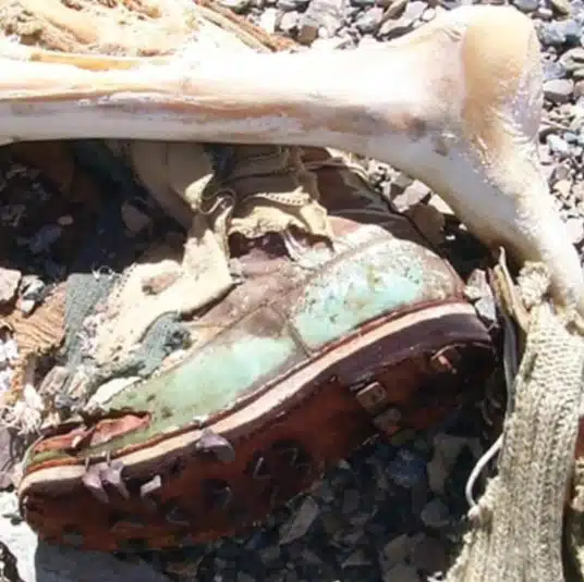 The condition of George mallory's body on Everest