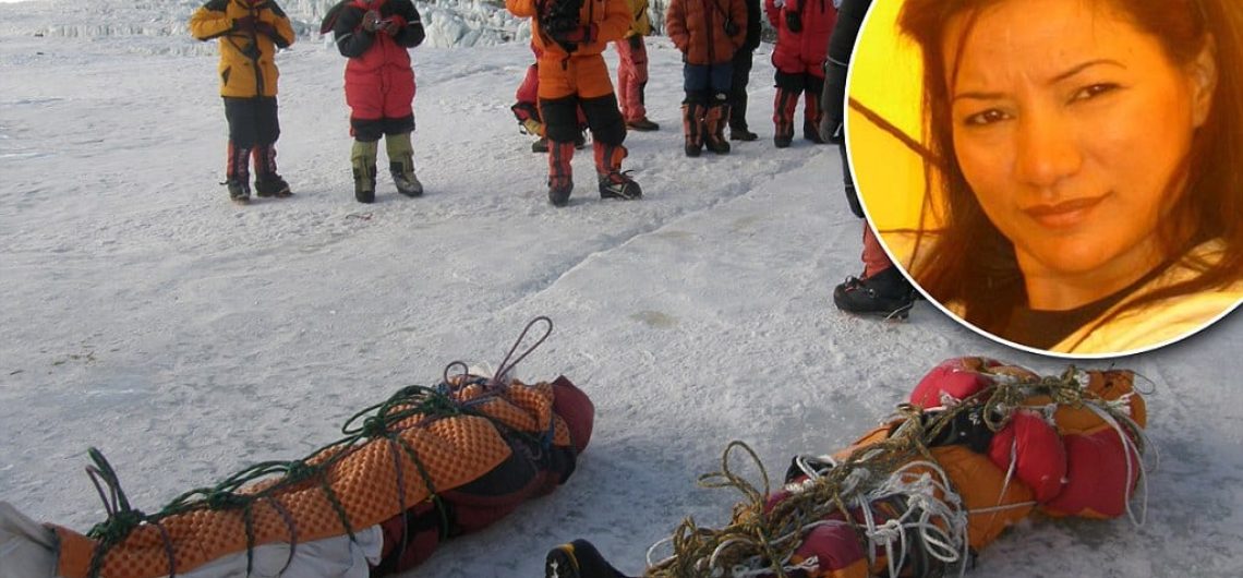 Dead body on Everest