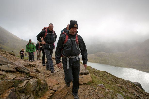 Manchester Legend Climbing Kilimanjaro