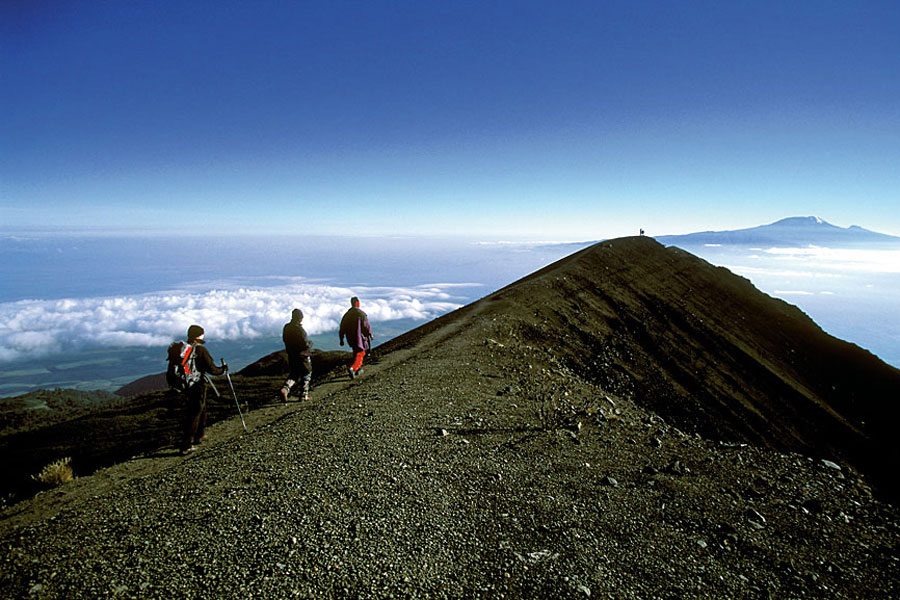 climbing Mount meru