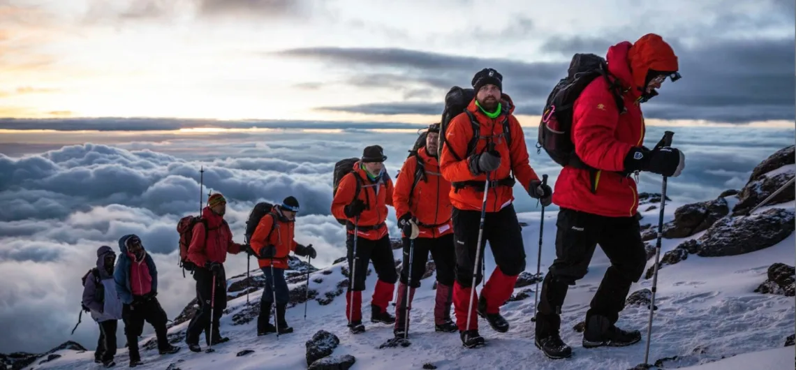 Weather conditions of Kilimanjaro