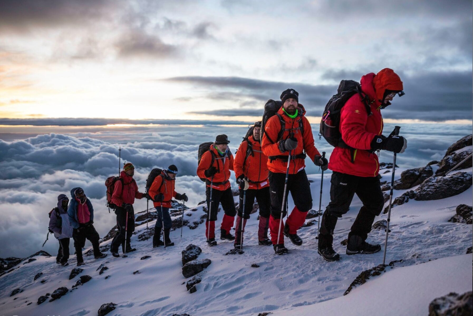 Weather conditions of Kilimanjaro