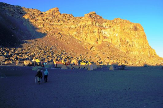 Kibo Crater camp