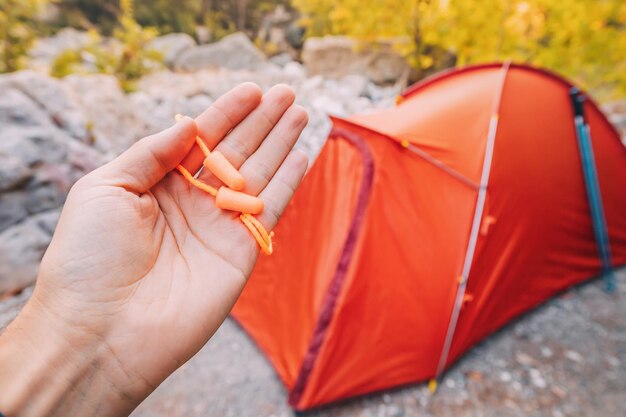 Ear plugs for trekking