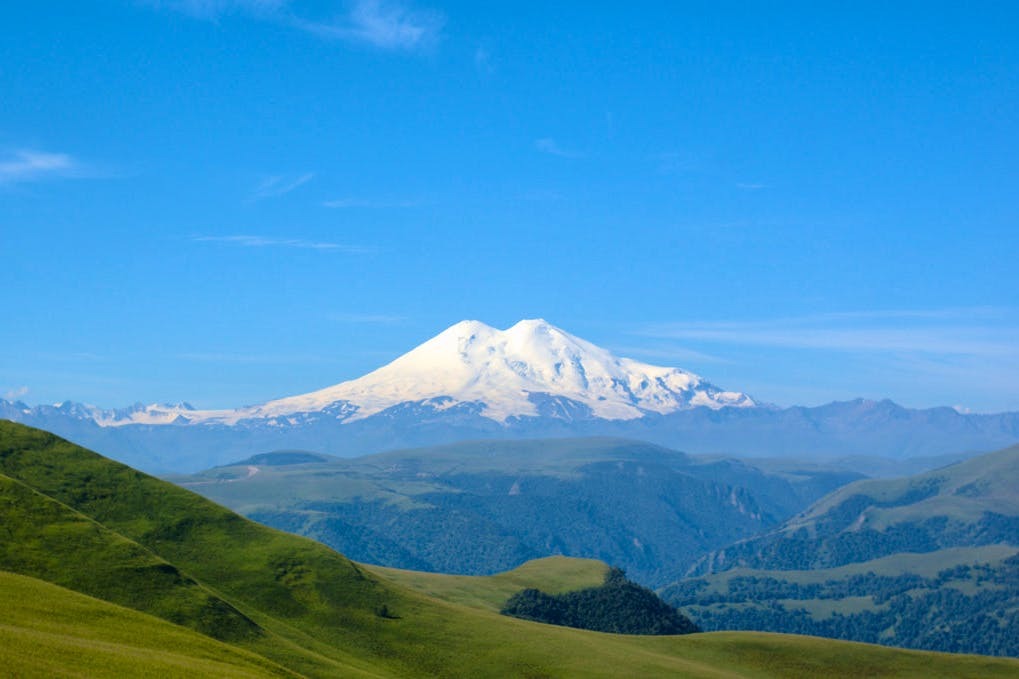 Elbrus, highest mountain in Europe