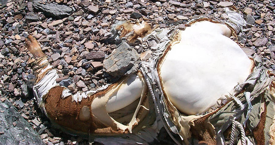 George Mallory's body