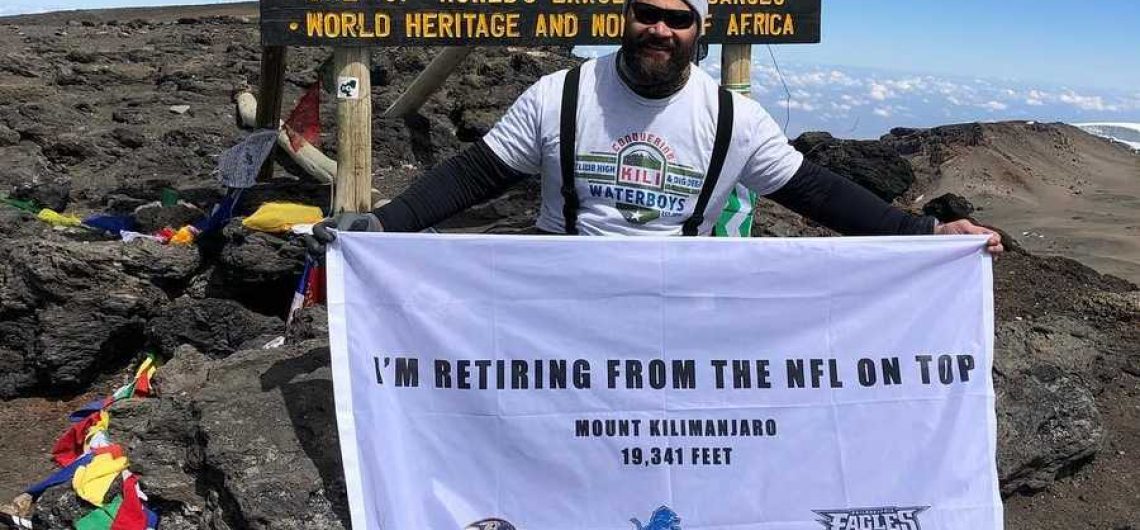 NKL star haloti Ngata climbs kilimanjaro