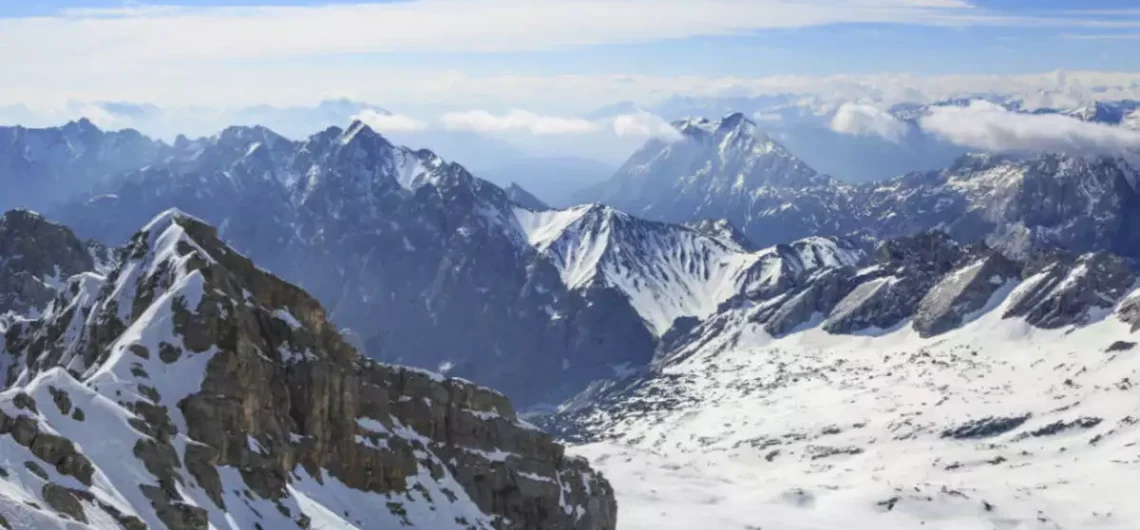 Highest mountains in Germany