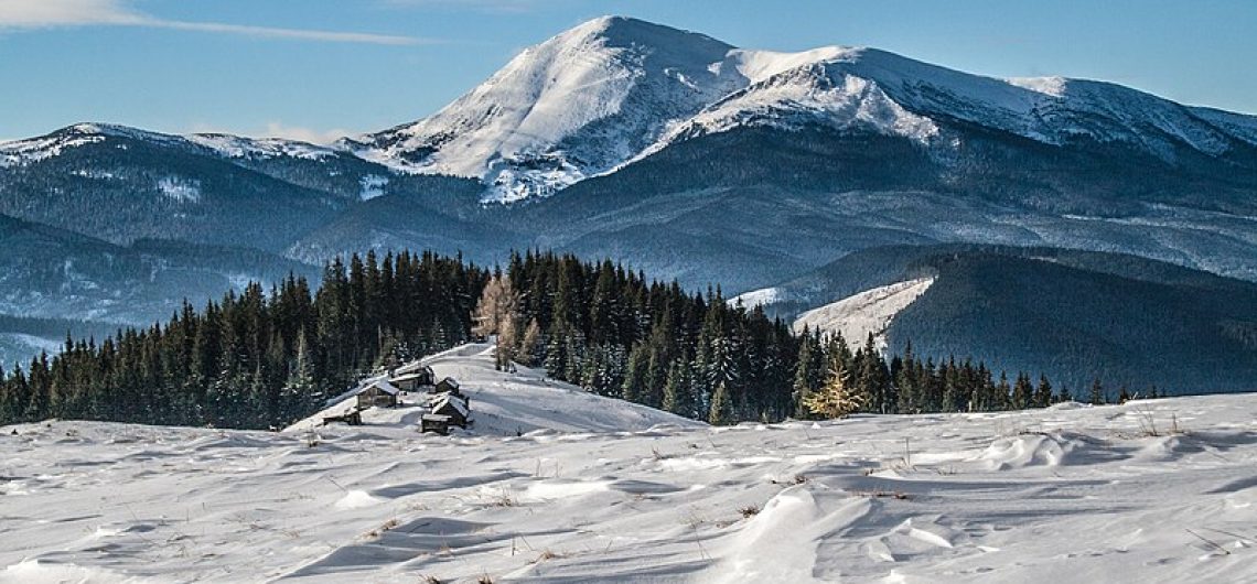 Highest mountains in Ukraine