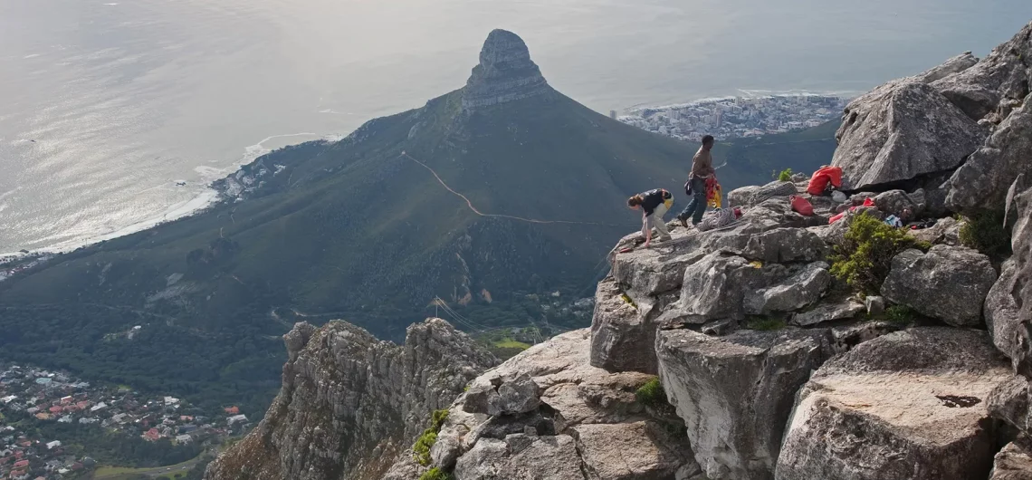 Hiking the Table mountain