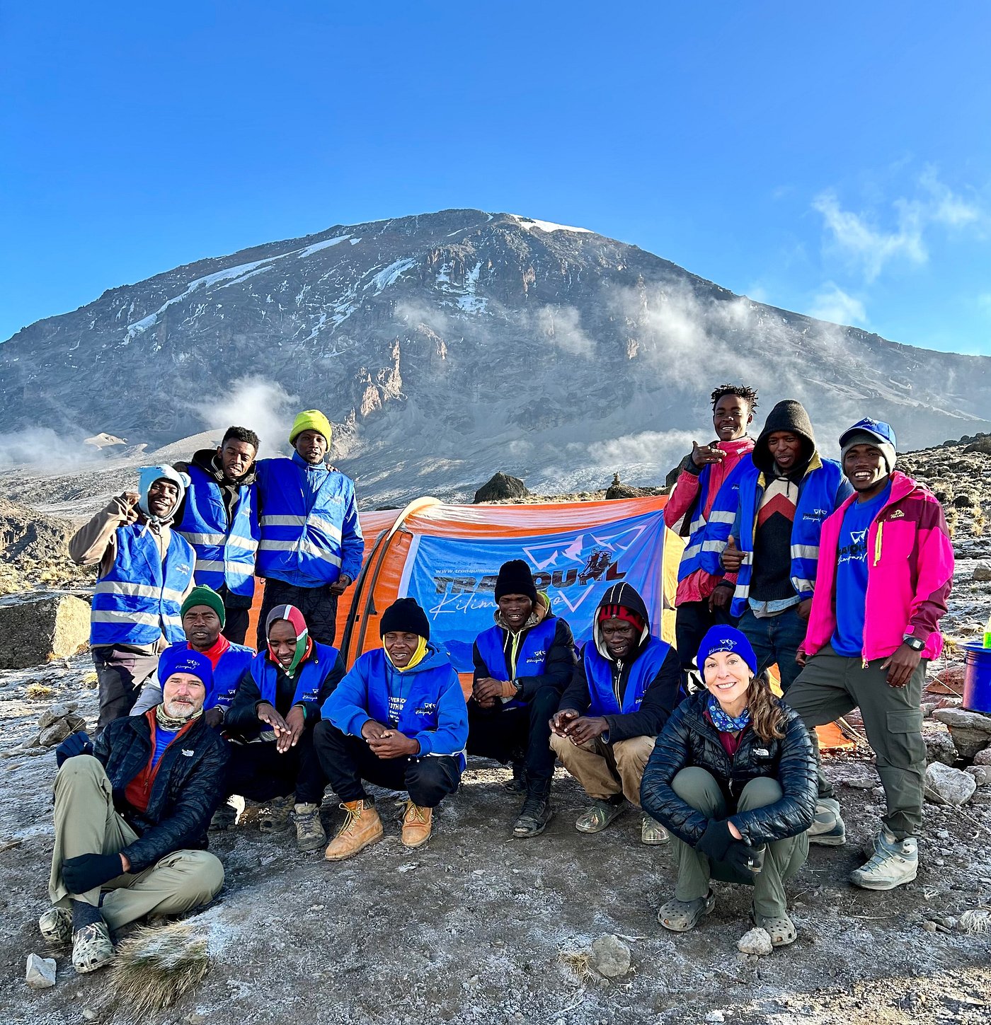 acclimatizing on Kilimanjaro campsites