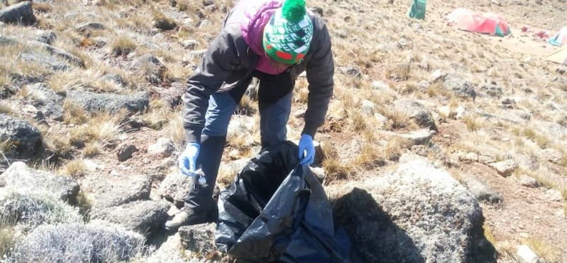 Cleaning Kilimanjaro