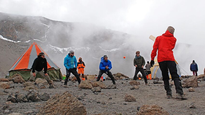 Highest match on Kilimanjaro