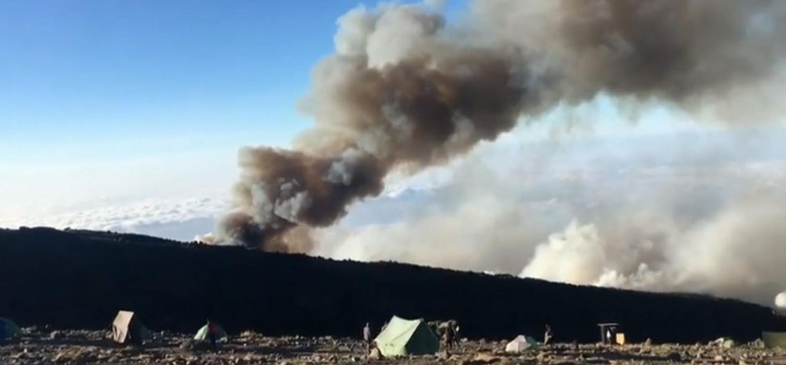 fire on Kilimanjaro