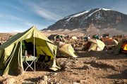 Mount Kilimanjaro mess tent