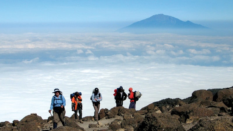 kilimanjaro climbing high